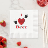 I Heart Beer Design Servet (Insitu)