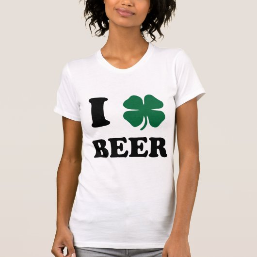 I Heart Beer T-shirt (Voorkant)