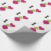 I Heart Beets Cadeaupapier (Hoek)
