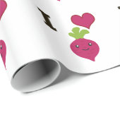 I Heart Beets Cadeaupapier (Rol Hoek)