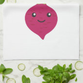 I Heart Beets Theedoek (Gevouwen)