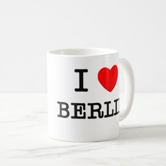I Heart BERLIN Koffiemok (Voorkant rechts)