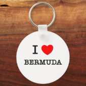 I HEART BERMUDA SLEUTELHANGER (Voorkant)