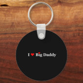 I Heart Big Daddy Gifts Sleutelhanger (Voorkant)