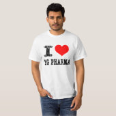 I Heart Big Pharma T-shirt (Voorkant volledig)