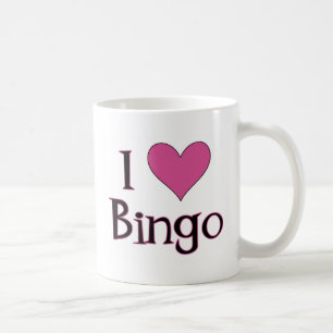 I Heart Bingo Koffiemok