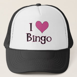 I Heart Bingo Trucker Pet