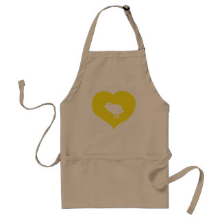 I Heart Birds Apron Standaard Schort