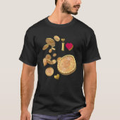 I Heart Bitcoin Trader Miner Crypto Meme Coin Toke T-shirt (Voorkant)