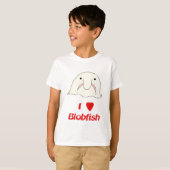 I heart blob t-shirt (Voorkant volledig)