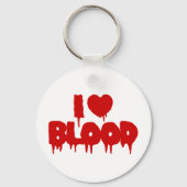 I HEART BLOED SLEUTELHANGER (Voorkant)