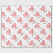 I Heart Books Cadeaupapier (Vlak)