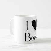 I Heart Books Koffiemok (Voorkant links)