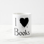 I Heart Books Koffiemok (Center)