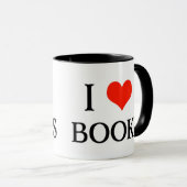 I Heart Books Mok (Voorkant rechts)