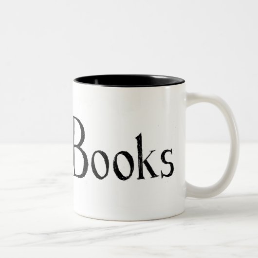 I Heart Books Tweekleurige Koffiemok (Rechts)