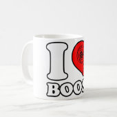 I Heart Boost Koffiemok (Voorkant links)
