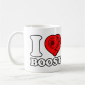 I Heart Boost Koffiemok (Links)