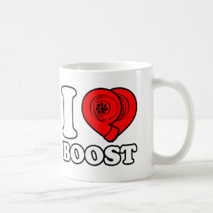 I Heart Boost Koffiemok