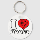 I Heart Boost Sleutelhanger (Voorkant)
