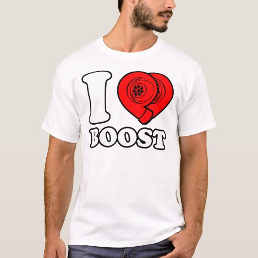 I Heart Boost T-shirt (Voorkant)