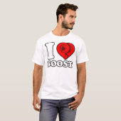 I Heart Boost T-shirt (Voorkant volledig)