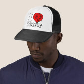 I Heart Boost Trucker Pet (In situ)