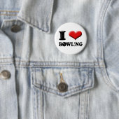 I Heart Bowling Button (In situ)