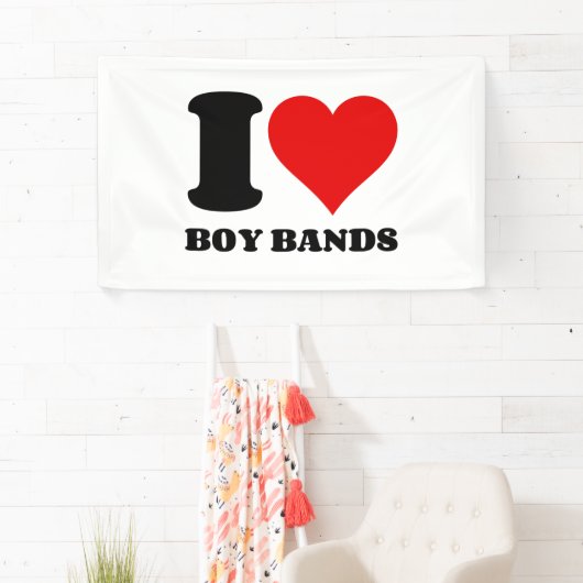 I HEART BOY BANDS SPANDOEK (Insitu)