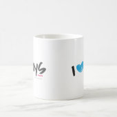 I Heart Boys Aqua Koffiemok (Center)