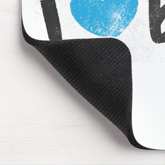 I Heart Boys Aqua Muismat (Hoek)