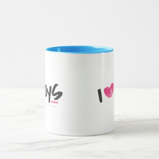 I Heart Boys Magenta Mok (Midden)