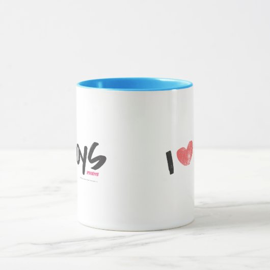 I Heart Boys roze Mok (Midden)