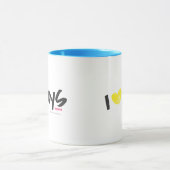 I Heart Boys Yellow Mok (Midden)