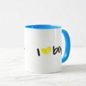 I Heart Boys Yellow Mok (Voorkant rechts)