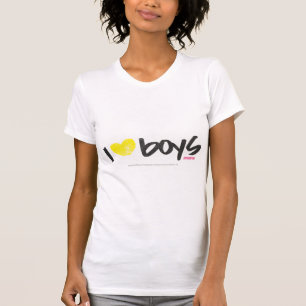I Heart Boys Yellow T-shirt