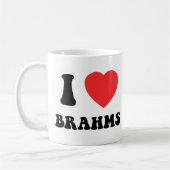 I Heart Brahms versnelling Koffiemok (Links)