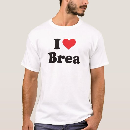 I Heart Brea T-shirt (Voorkant)