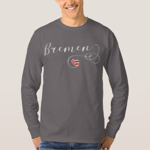 I Heart Bremen, Duitsland T-shirt