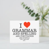 I Heart Briefkaart (Staand voorkant)