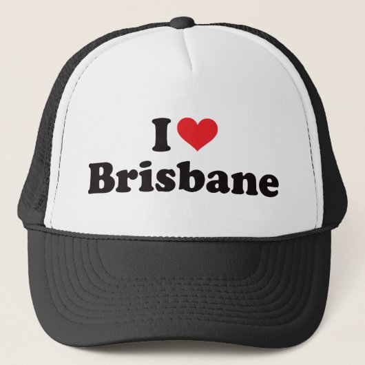 I Heart Brisbane Trucker Pet (Voorkant)