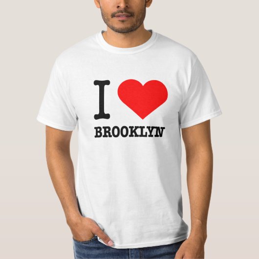I Heart Brooklyn T-Shirt (Voorkant)