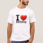 I Heart Brunch T-shirt (Voorkant)