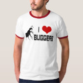 I Heart Buggers ringer T-shirt (Voorkant)