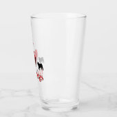 I Heart Bulldogs Glas (Links)