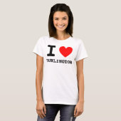 I Heart Burlington Shirt (Voorkant volledig)