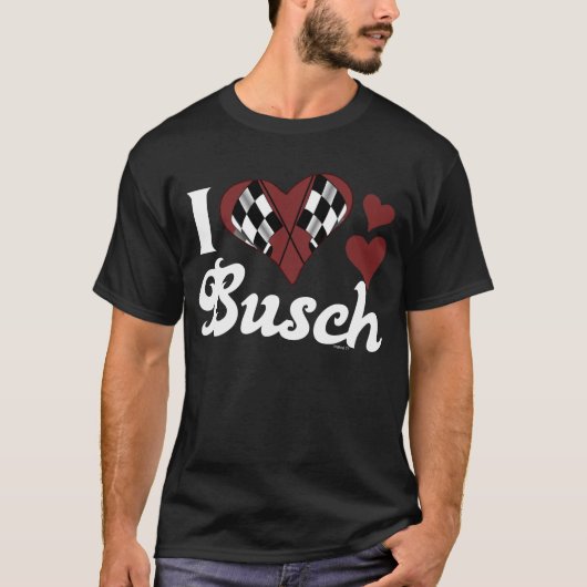 I Heart Busch Drk T-shirt (Voorkant)