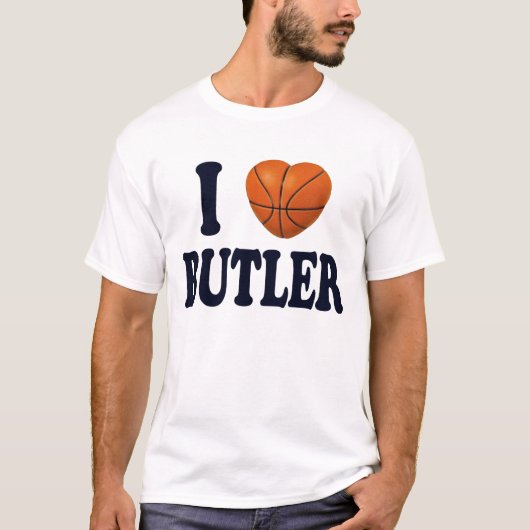 I Heart Butler T-shirt (Voorkant)