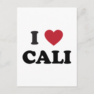 I Heart Cali Colombia Briefkaart