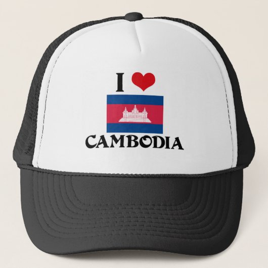 I HEART CAMBODIA TRUCKER PET (Voorkant)